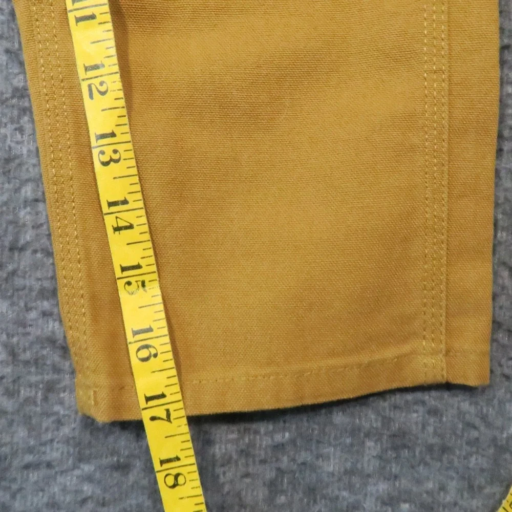 Carhartt CM8609 Duck Canvas‎ Bib Overalls Kids 4T Brown Double Knee Outdoor New